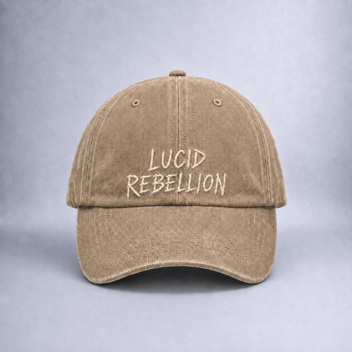 Lucid Rebellion Cap Desert Sand Front