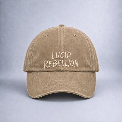 Lucid Rebellion Cap Desert Sand Front