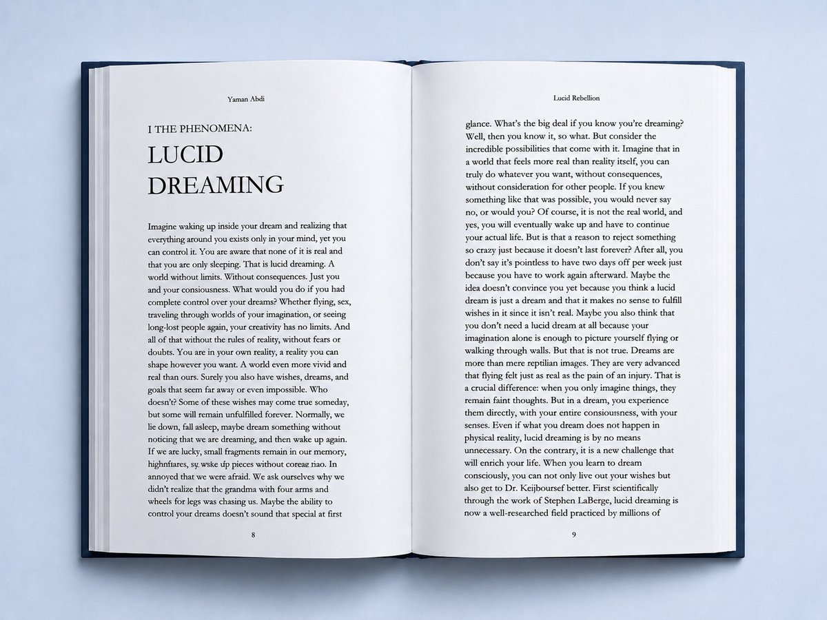 Lucid Rebellion Hardcover ENG English Open