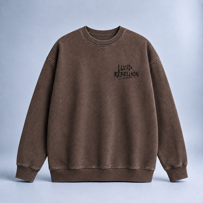 Lucid Rebellion Pullover Hazelnut Front